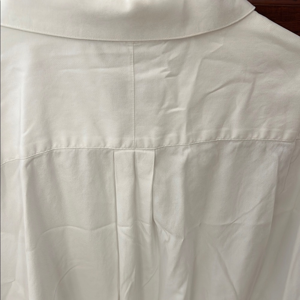 White Dress Cotton Shirt Classic Formal Wear sz20 - Picture 5 of 6